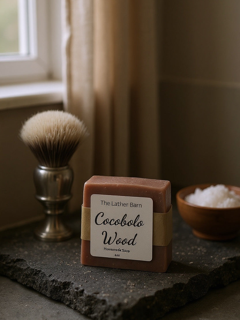 Natural Handmade Soap Bar – Cold-Pressed with Olive & Coconut Oils