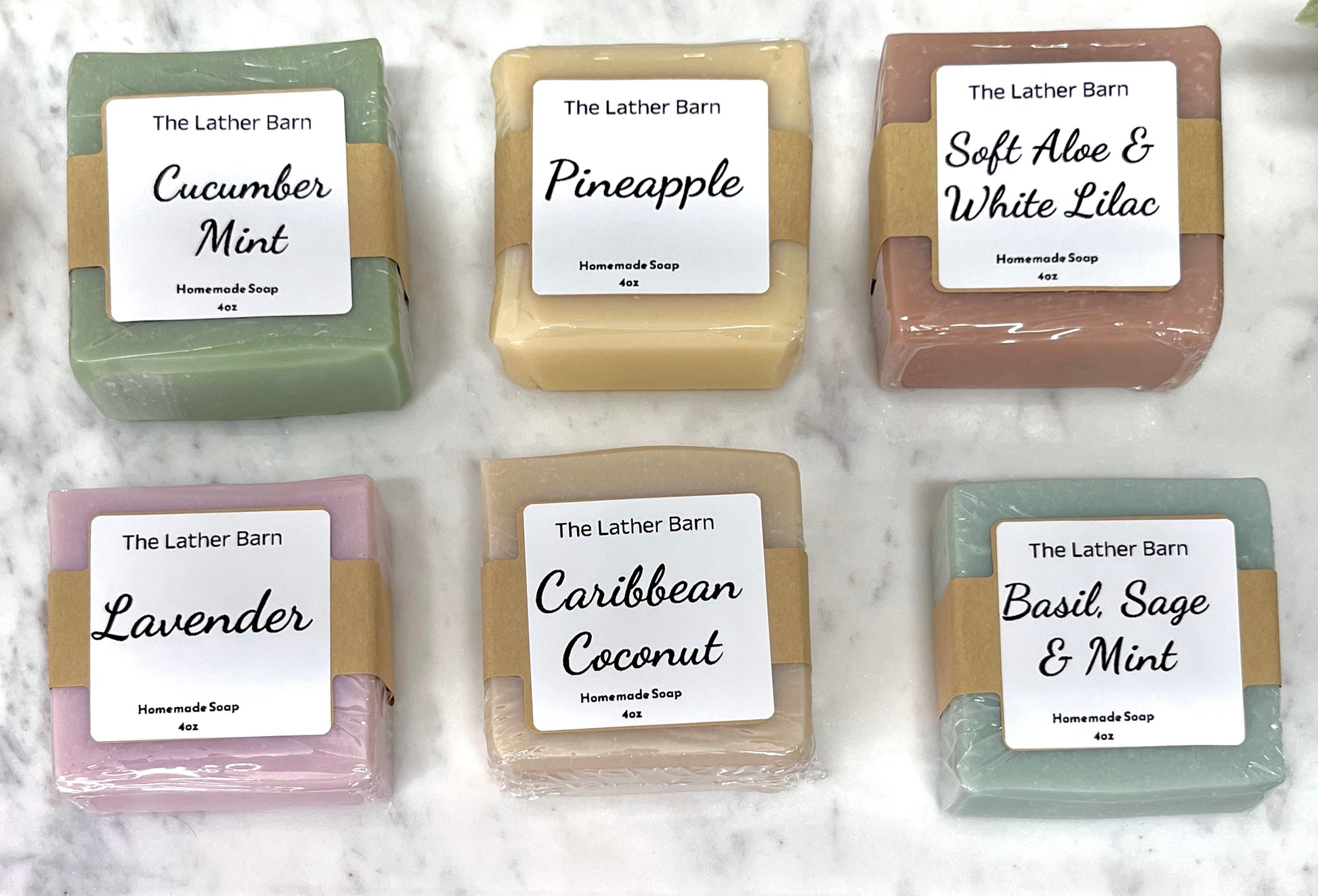 Natural Handmade Soap Bar – Cold-Pressed with Olive & Coconut Oils