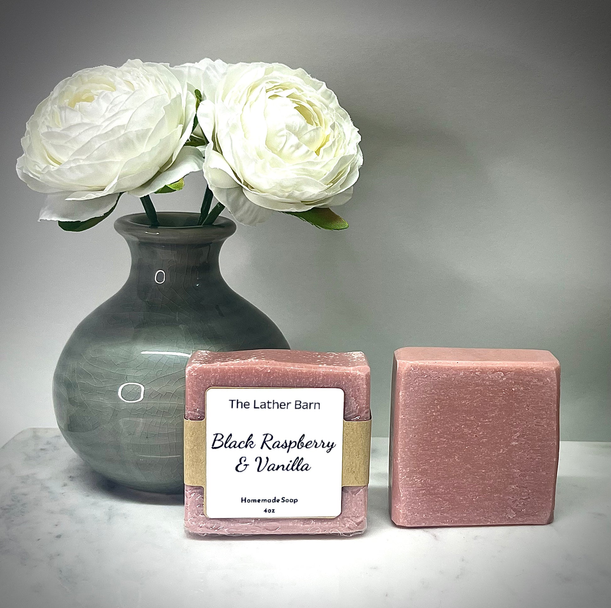 Natural Handmade Soap Bar – Cold-Pressed with Olive & Coconut Oils