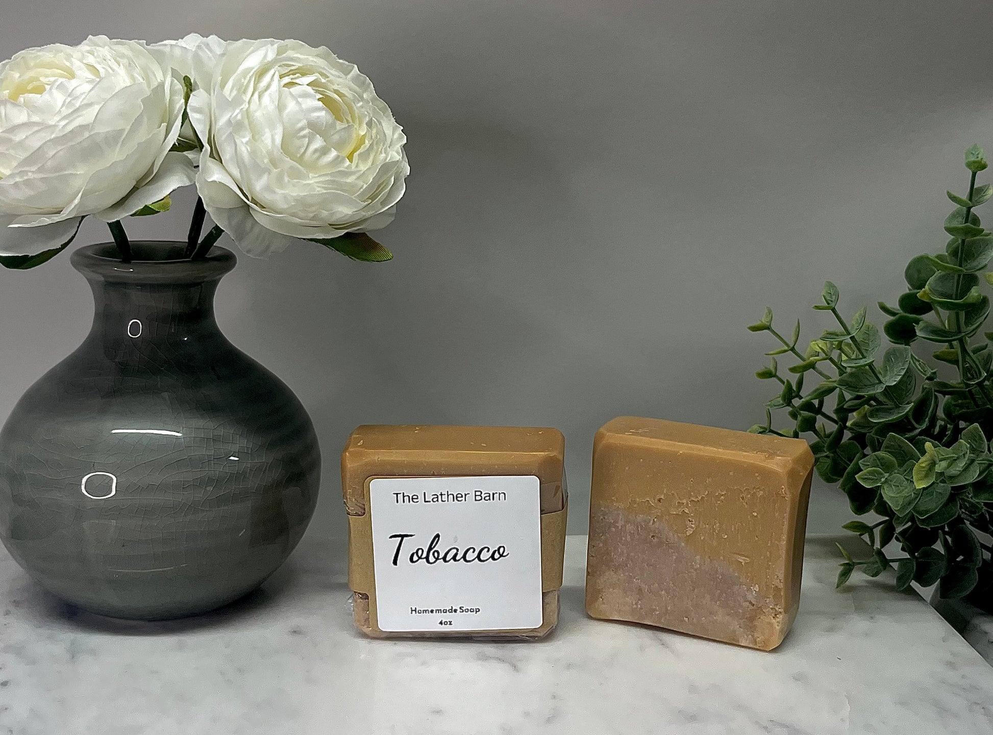 Natural Handmade Soap Bar – Cold-Pressed with Olive & Coconut Oils