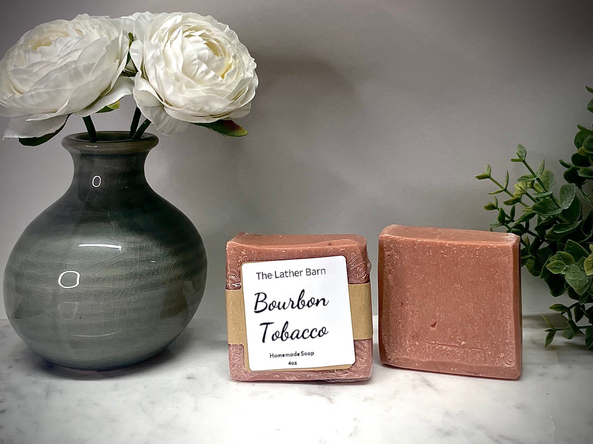 Natural Handmade Soap Bar – Cold-Pressed with Olive & Coconut Oils