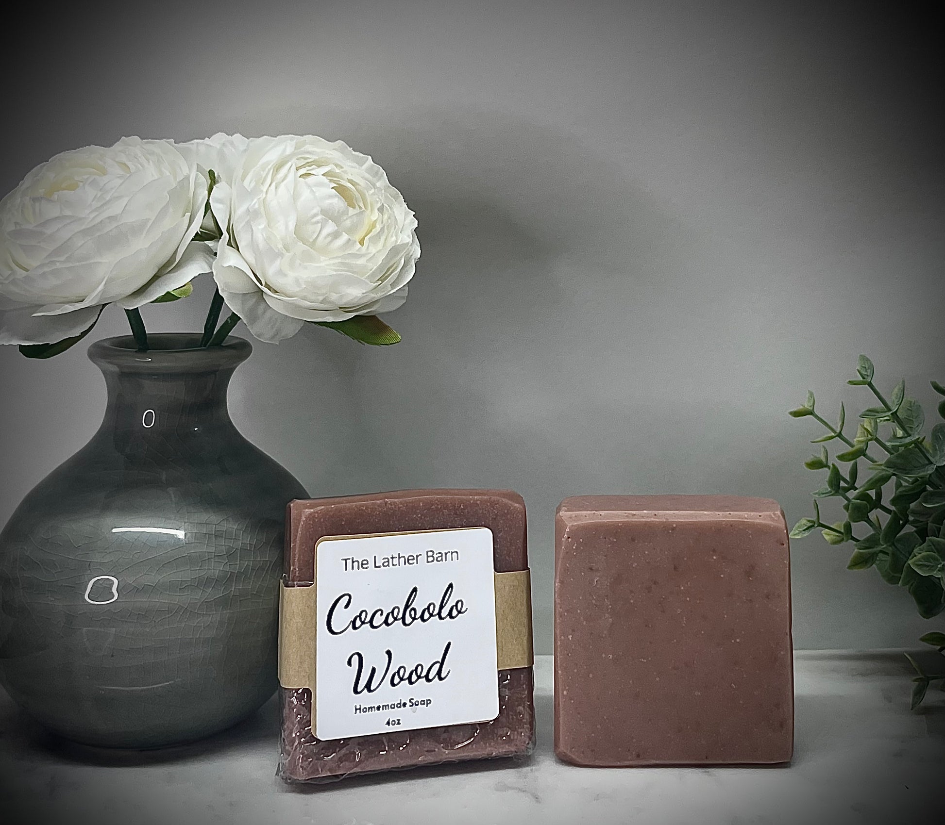 Natural Handmade Soap Bar – Cold-Pressed with Olive & Coconut Oils